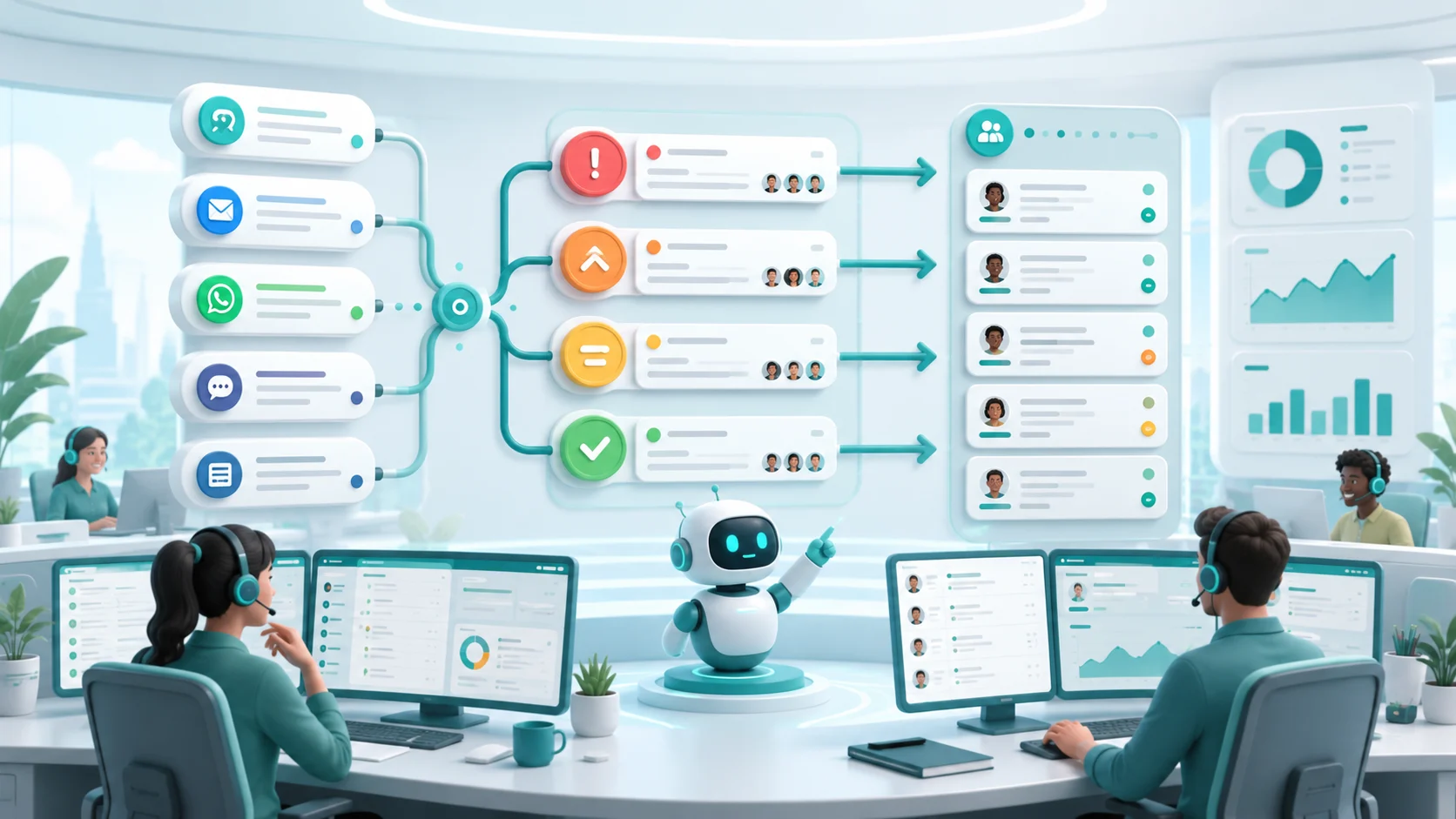 Cyaan analytics cockpit met datacheck